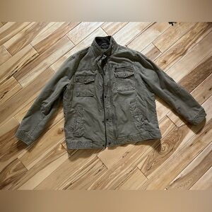 Levi's Khaki Quilted Jacket